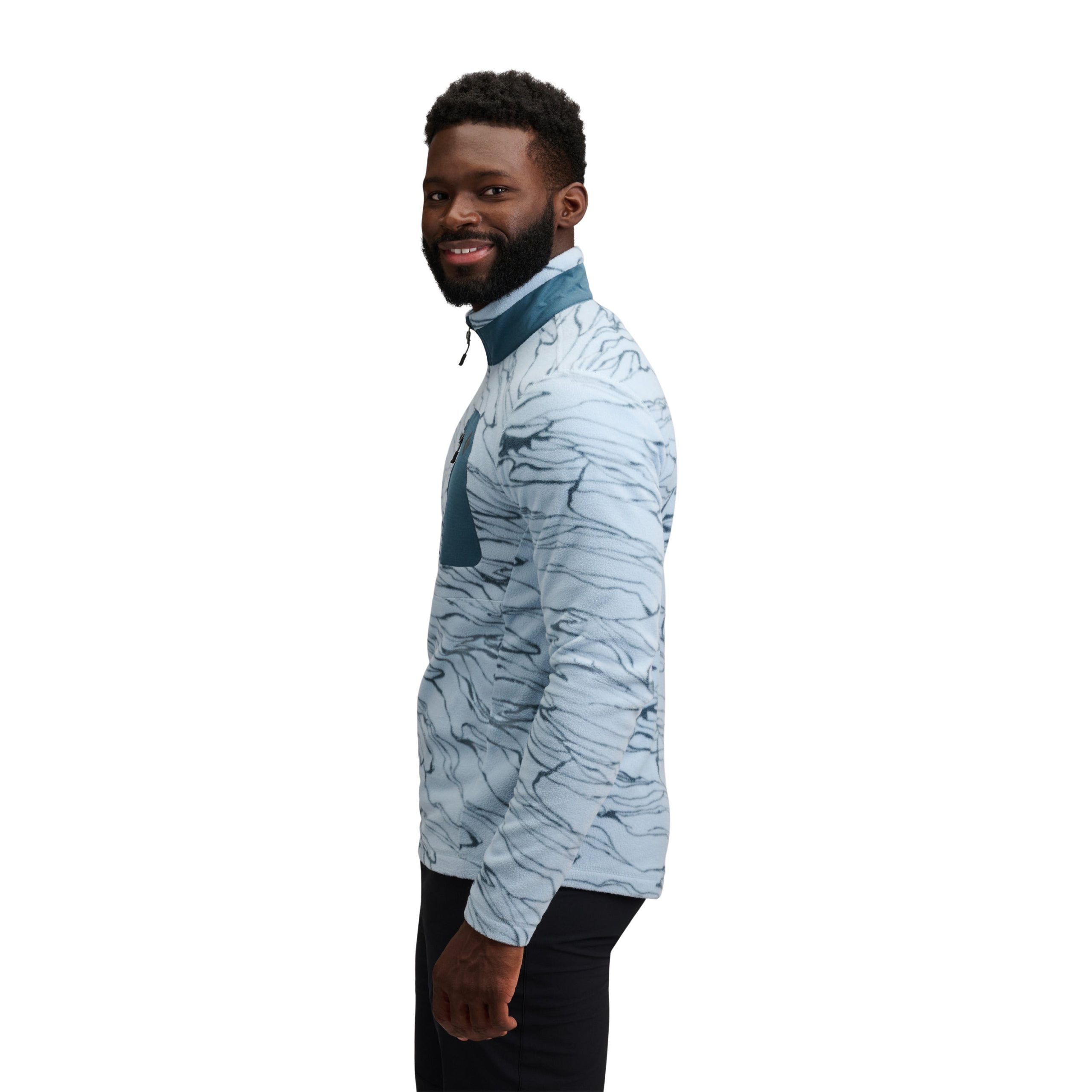 Men's Rift Half-Zip Fleece Jacket - Image 6