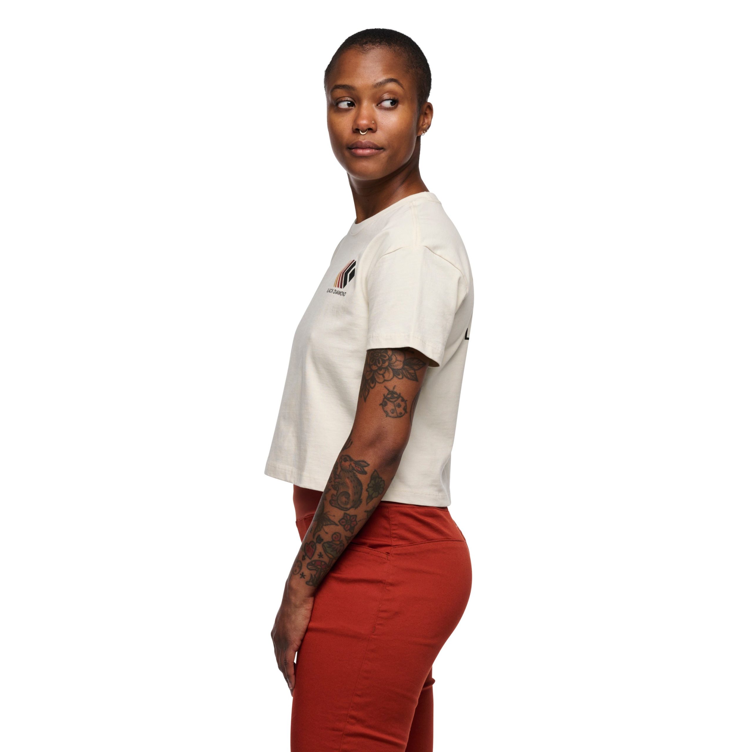 Women's Faded Crop Short Sleeve Tee - Image 11