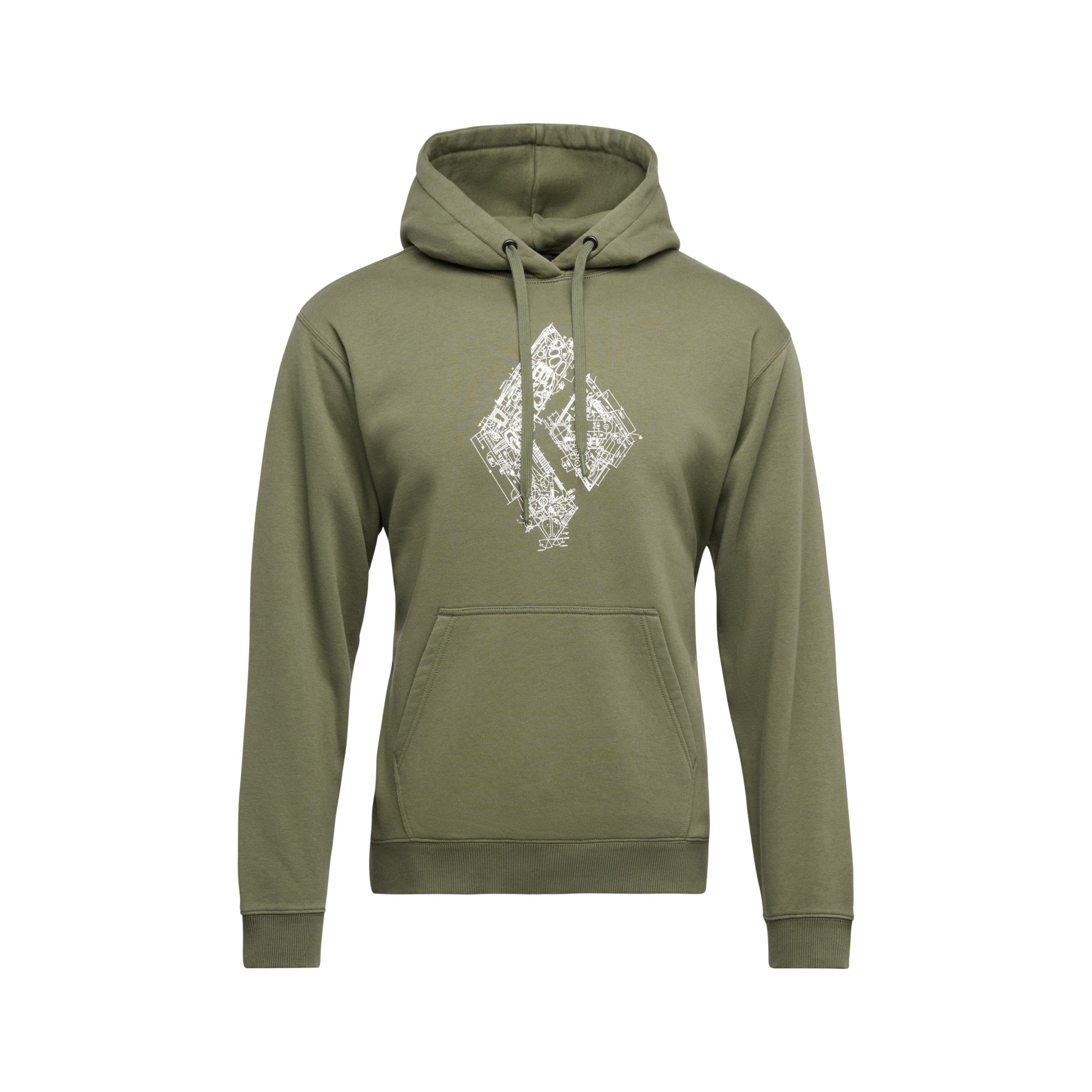 Men's Engineered Diamond Pullover Hoody - Image 17