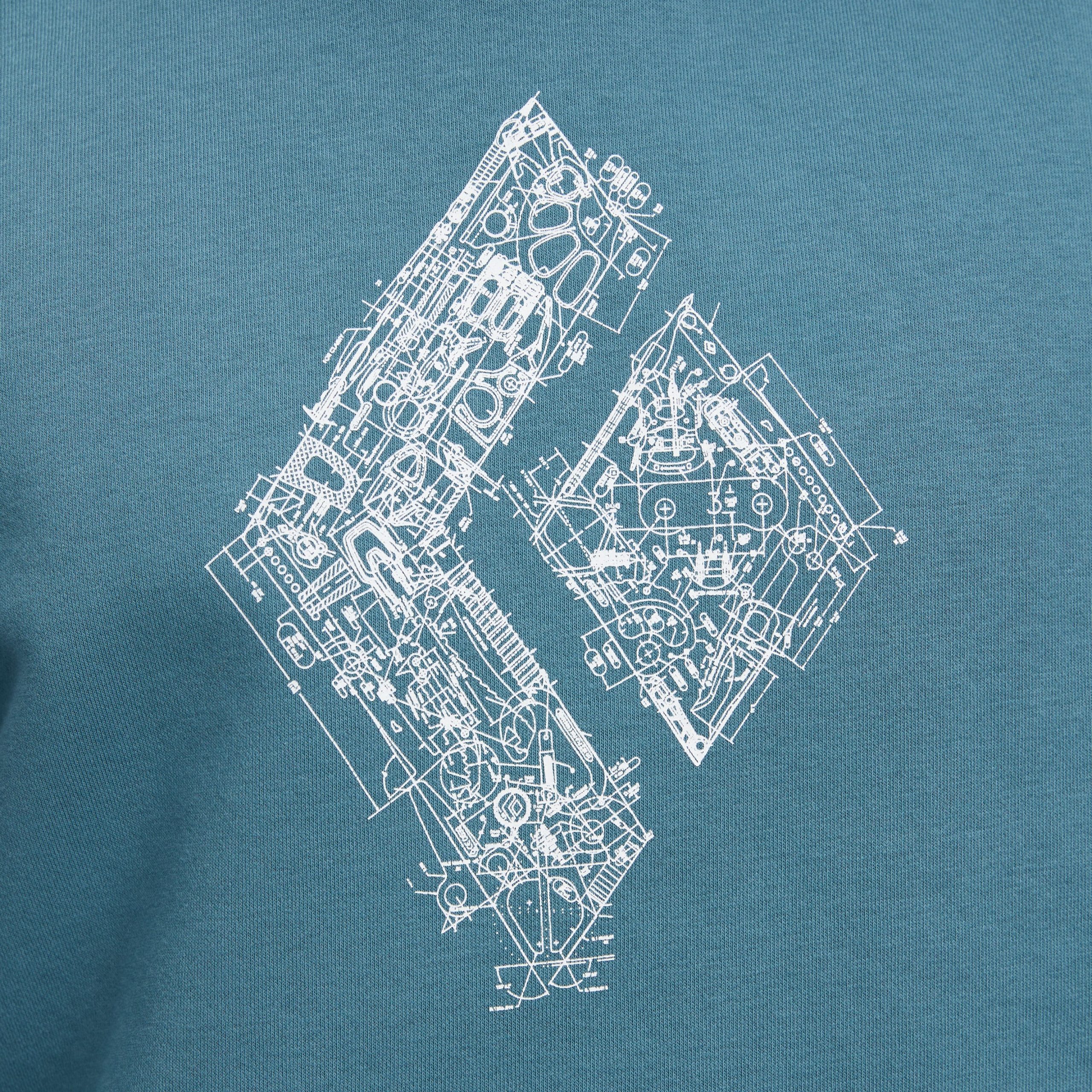 Men's Engineered Diamond Pullover Hoody - Image 14