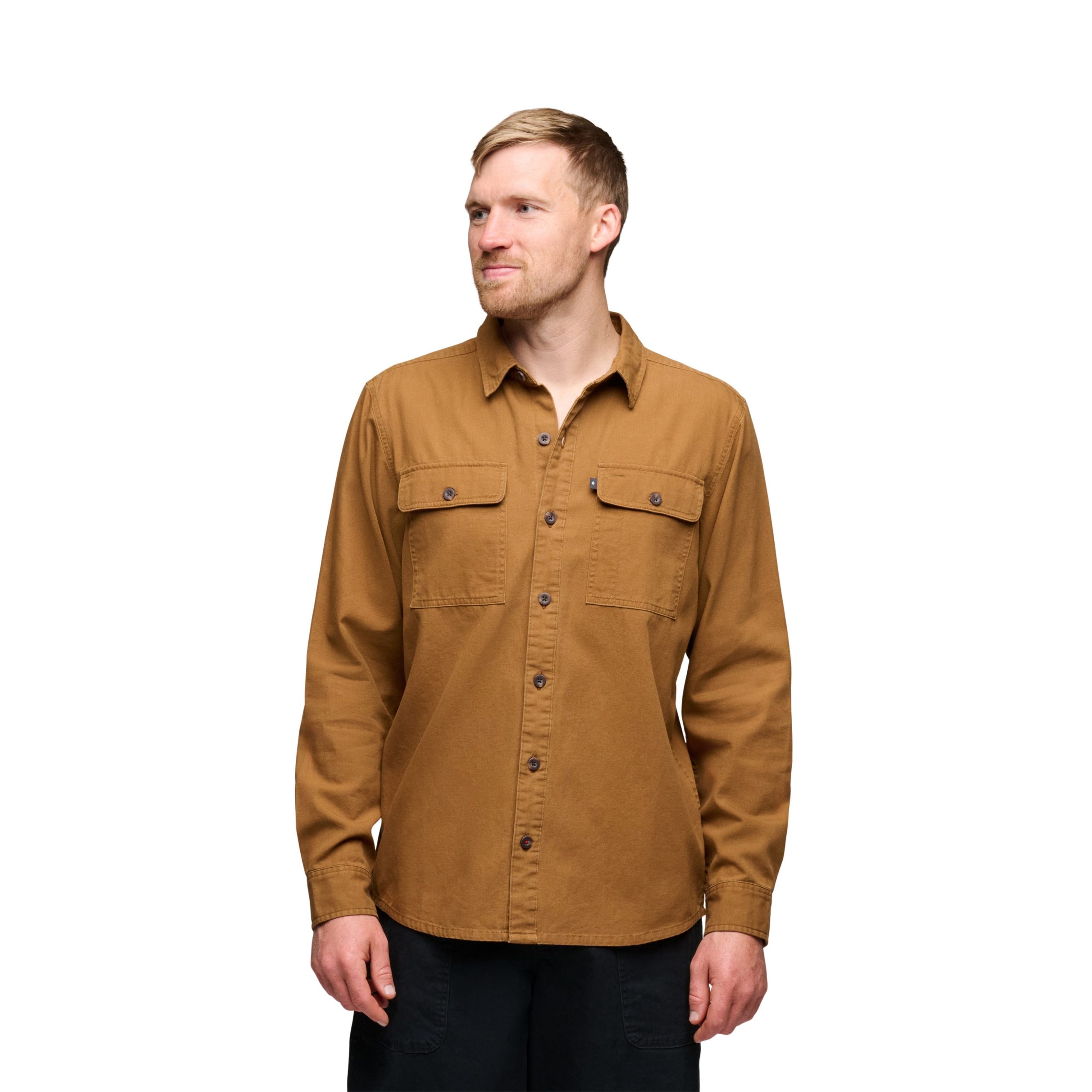 Men's Canvas Long Sleeve Shirt - Image 7