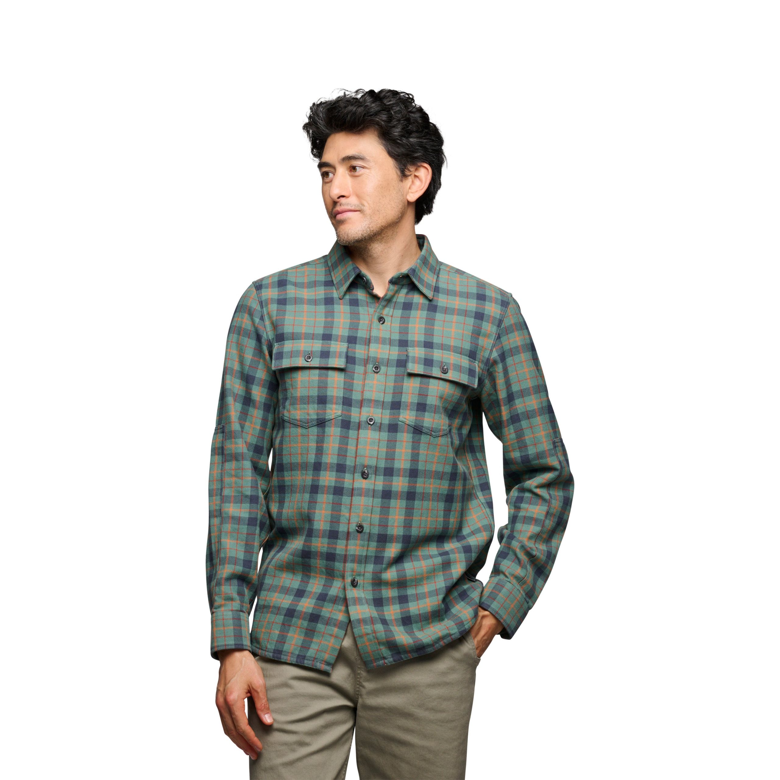 Men's Project Twill Long Sleeve Shirt - Image 13